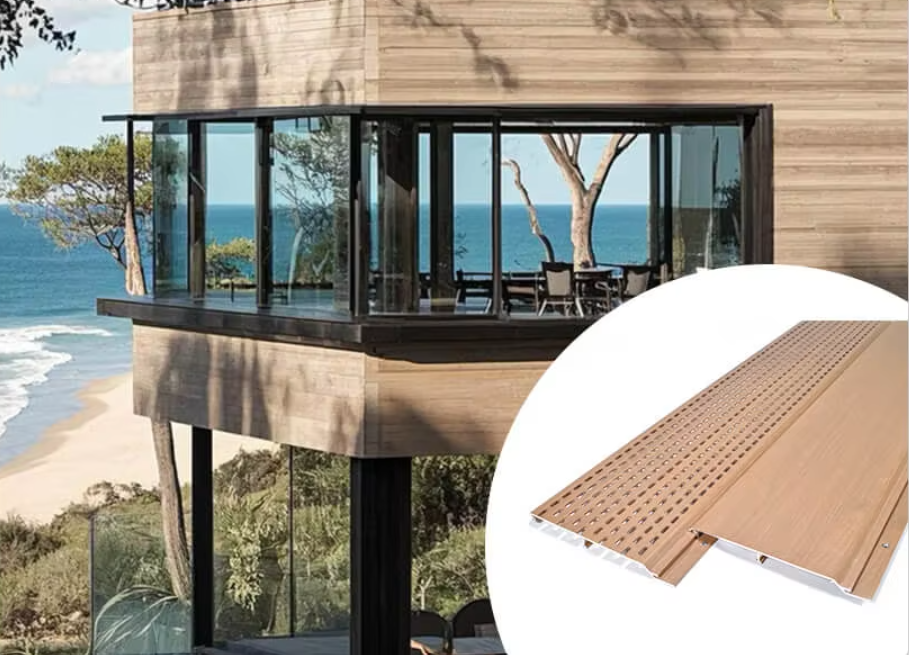 Fade-resistant Exterior Metal Wall Cladding Panels Aluminum Alloy for Villa Facade