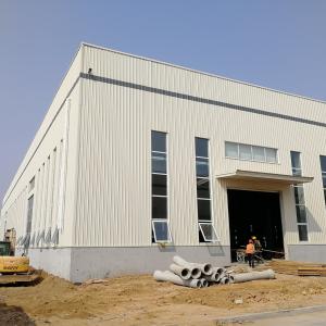 Multi-story prefabricated steel structure building construction large-span