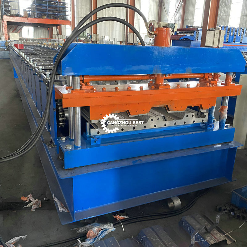 цвет 7.5kw подгонял стальную палубу профиля формируя машину автоматическую