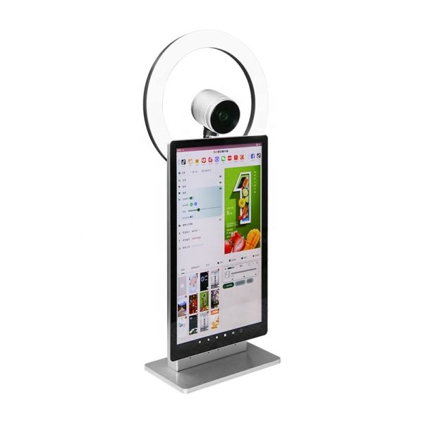 All-In-One 15.6 Inch Interactive Screen for TikTok Facebook Live Streaming Broadcasting Portable Service Equipment