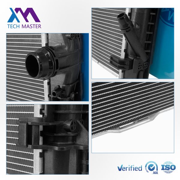 Aluminum Engine Water Radiator for BMW 530i 540i 740i with High-Efficiency Cooling and OEM Standard Size