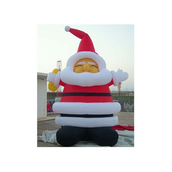 Outdoor Cute Inflatable Advertising Products Santa Advertising Claus