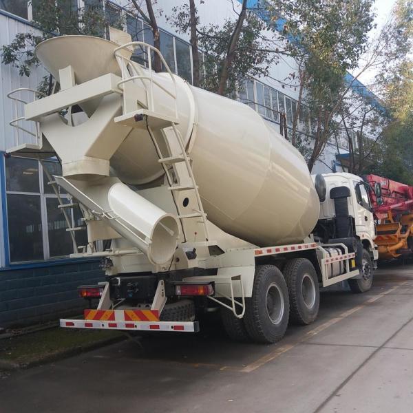 High Speed Mini Mix Concrete Truck With ZF8118 Steering Gear Box ZZ5257GJBN3841W