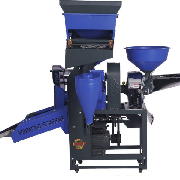 YIFENG AGRO 6N2025 Pro Max 7 in 1 Combine Rice Mill Machine with Vibration, Cleaner, Sorting, Flour Milling