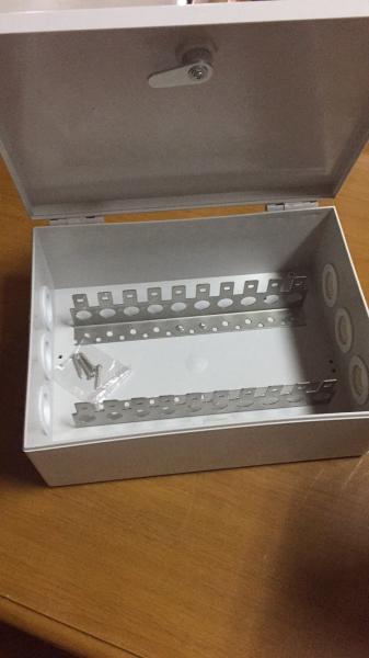 213 * 190 * 105mm Cable Distribution Box 50 Pair For Connection Module