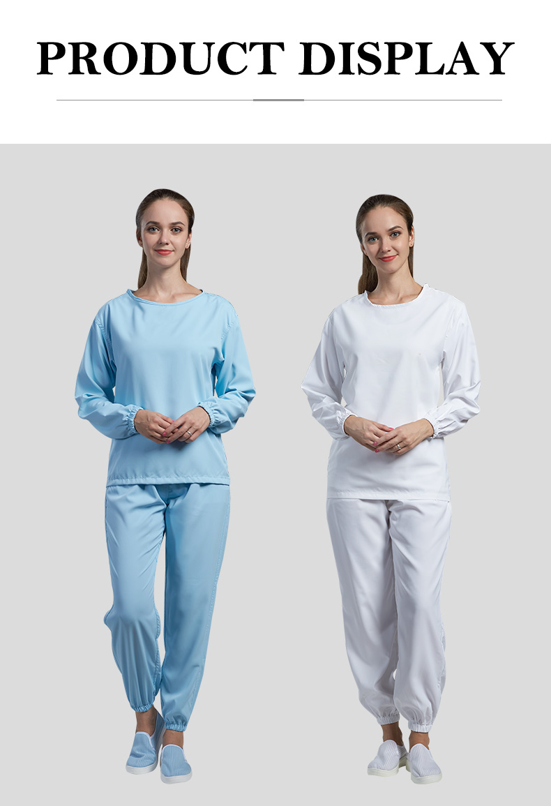Кожа противостатического нижнего белья одежды мастерской чистой комнаты Breathable мягкая дружелюбная