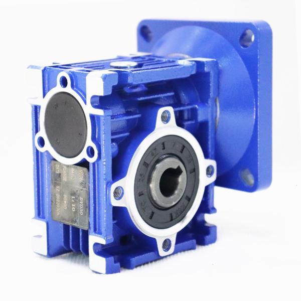 40:1 NMRV070 Worm Speed Reducer Aluminum Alloy For Electric Motor