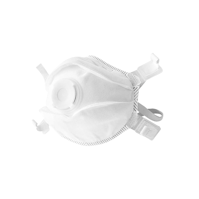 Hubei Haixin FFP3 Valve Respirator Wholesale Medical Disposable Mask Breathable Duck Bill Shape Tie-on Earloop Facemask Supplier