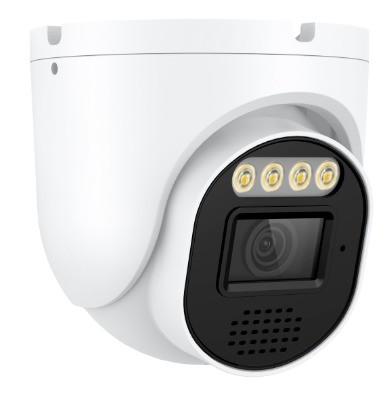 Torreta de metal Cúpula 8 canales Detección de caras en interiores IP66 H.265 4K 8MP Conexión por cable POE Red IP Seguridad de la casa Sistema de cámaras CCTV