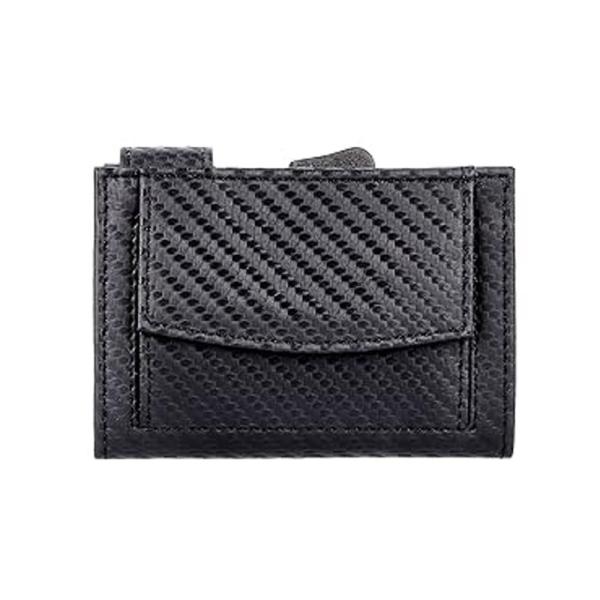 Advantageous Custom Mens Pu Leather Card Holder with Metal Box and Low MOQ Mix Models