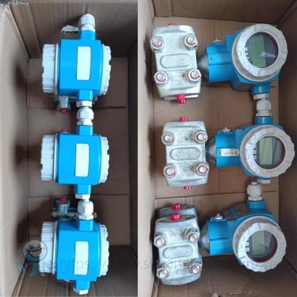 E+H Deltabar PMD75 Medición de Líquidos y Gases Transmisor de Presión Diferencial Endress Hauser Sensor Metálico Piezorresistivo