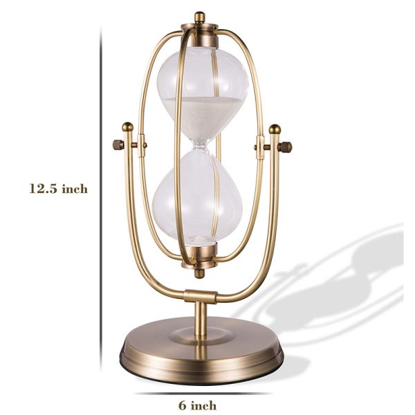 Сплав металла/латунная винтажная минута часов 15 - минута 60 с античной картиной