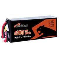 Batterie Lipo Drone 6S 22.2V 4200mAh Lithium Polymer Pack pour un drone RC FPV de 5 pouces
