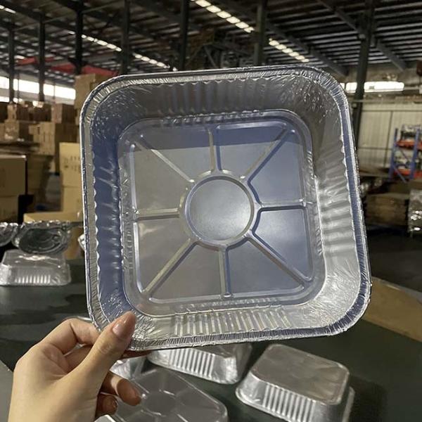 Grade 8011 de alimentos bandejas para levar embalagens de alimentos recipiente de folha de alumínio