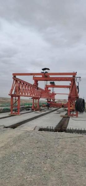 JQJ 100t bridge erecting machine, double beam truss bridge erecting machine crane and electric travelling crane made in