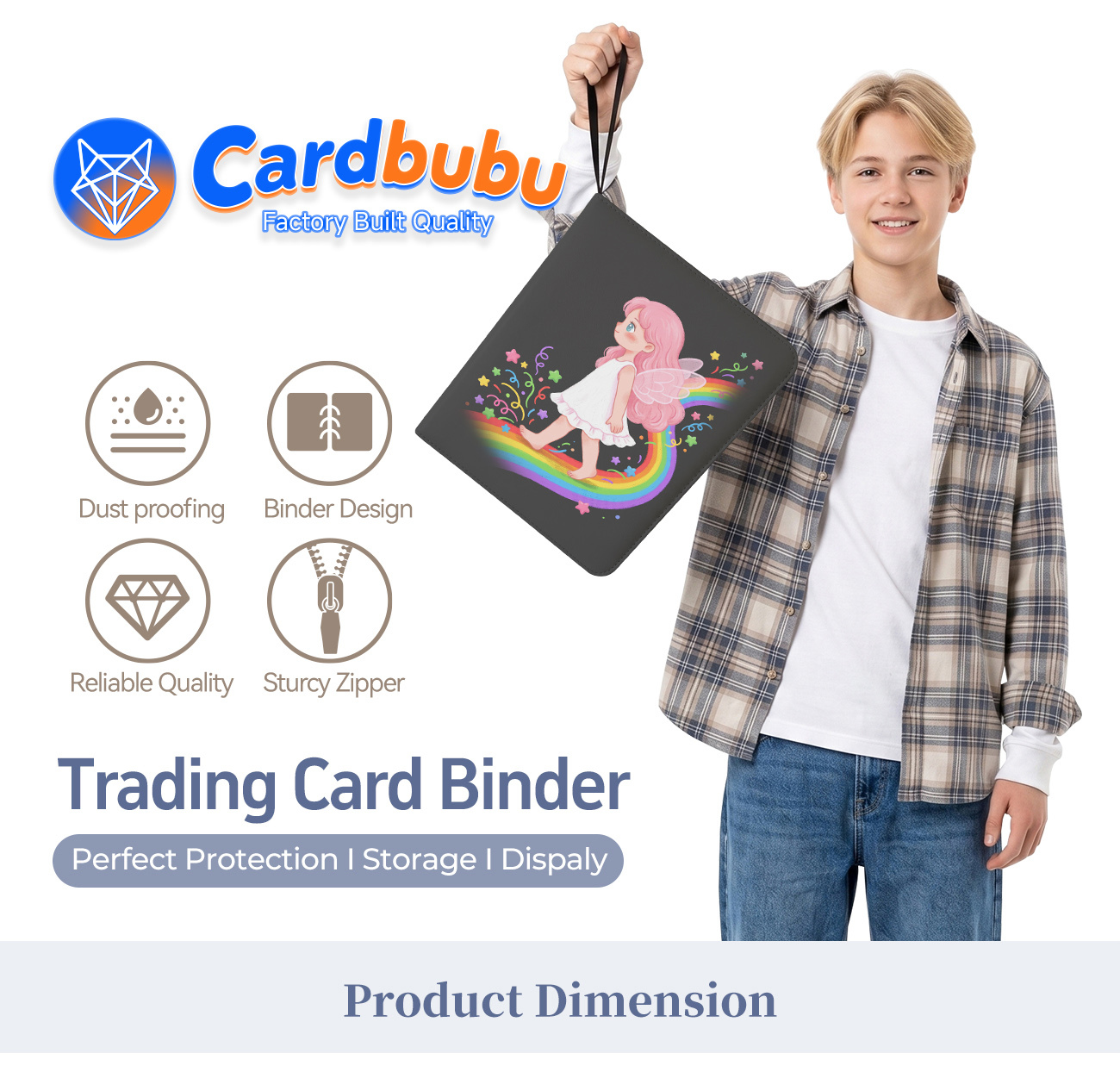 OEM 900 Pocket Card Binder Factory for Trading Card Brands Bulk Supply Factory