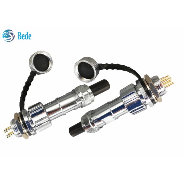 Водоустойчивая установка панели соединителя авиации IP68 GX16 вводит Pin в моду