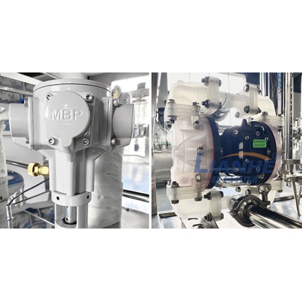 Духи 200L-1000L делая материал нержавеющей стали 304 машины