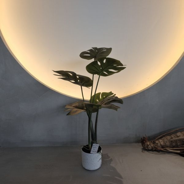 70 см искусственное дерево Монстера искусственные домашние растения для внутренних и наружных помещений