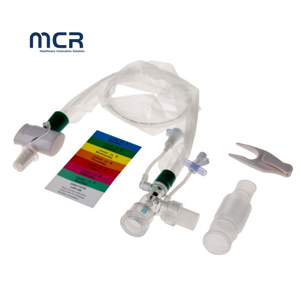 Disposable Closed Suction System with Protective Sleeve for Cross-Infection Prevention and Ventilation Design