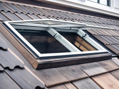 Aluminium Top Hung Outward Opening Window Waterproof And Soundproof