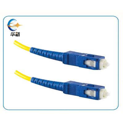 Performance optimale du réseau Cordon de patch en fibre optique avec polissage UPC et test à 100%