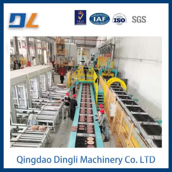 Clay Sand Casting Technology Production Line