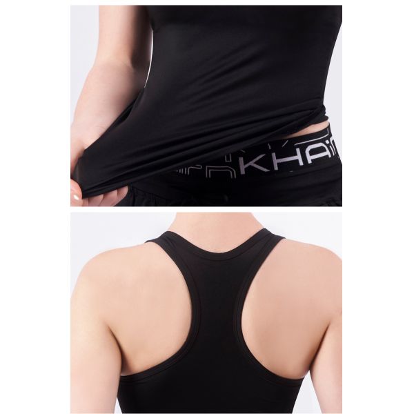 Сухой верхних частей танка 180g фитнеса дам верхних частей танка Racerback йоги 4XL 5XL быстрый