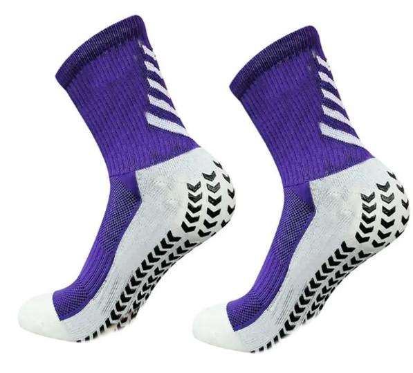 Wholesale Custom Logo Anti Slip Cushioned Football Soccer Rugby Sports Socks Unisex Men