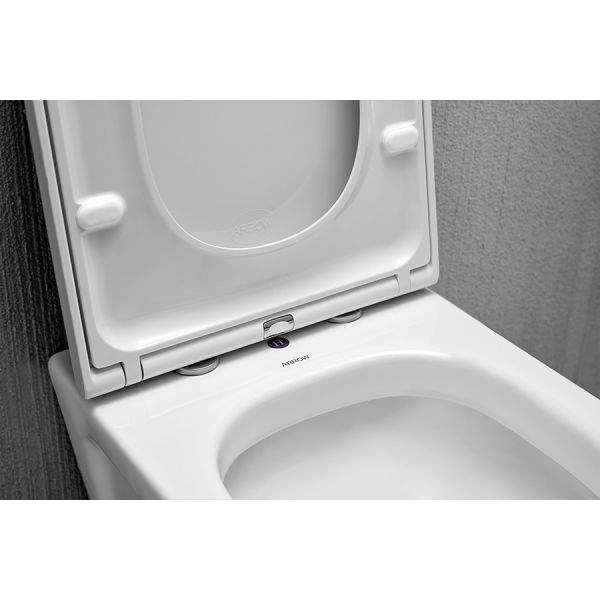 Стена водяного знака повиснула Bathroom изделий портативного туалета туалета 530x364x345mm санитарный