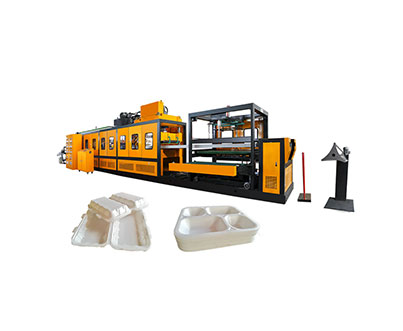 Biodegradable bagasse paper pulp molding plate cup tableware making machine