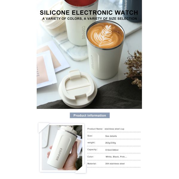 Tumbler нержавеющей стали 304 380ML 510ML ломкий