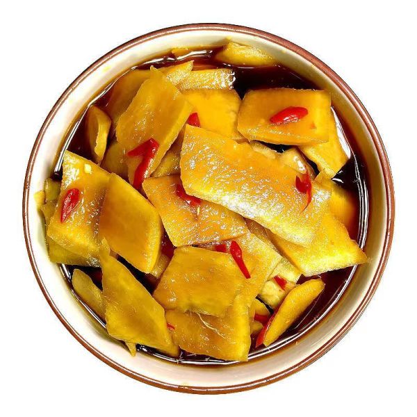 Oem Wholesale Pickled Vegetables Sushi Food Seasoned Picked Radish for Japanese Sushi Cuisine