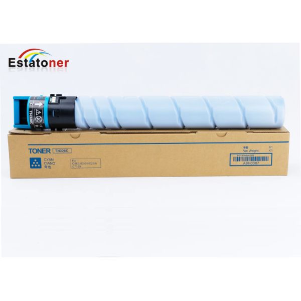 Konica Minota TN328C Toner Cartridge Compatible for printer  Bizhub C250i, C300i, and C360i spare parts