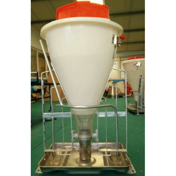 Équipement de alimentation automatique vertical 0.7m*0.63m*1m de ferme de porc de conducteur de porc