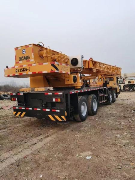 XCMG QY35K5 35 Ton Used Crane 47m Boom 320HP with Intelligent LMI