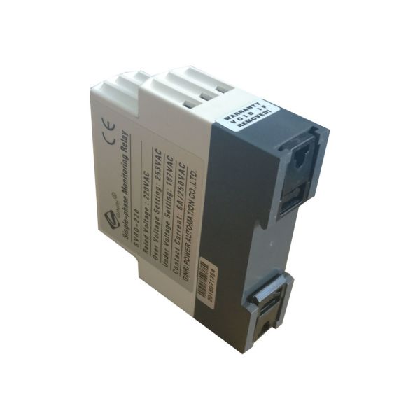 1 Phase Over Under Voltage Protection Monitoring Relay With LED Display