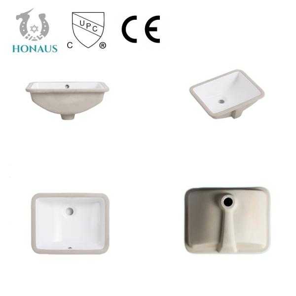 UPC Cross Border Bathroom Inset Basin Undermount With Overflow