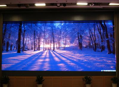 P7.62 Inside IE Slim LED Display Rental Colorful Screen 1 / 16 Scanning Driving Method