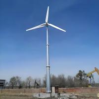 Pôle de production d'énergie éolienne Q235 polygonal Pôle d'acier galvanisé