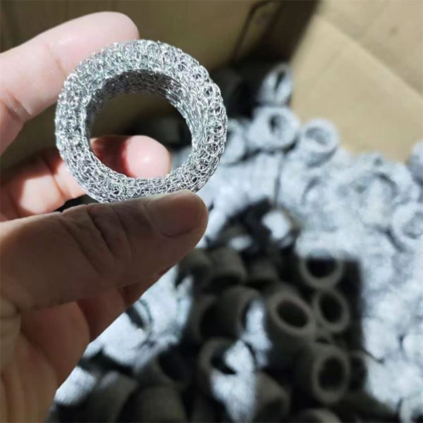Stainless Steel Knitted Wire Mesh Reusable Limescale Remover Ring