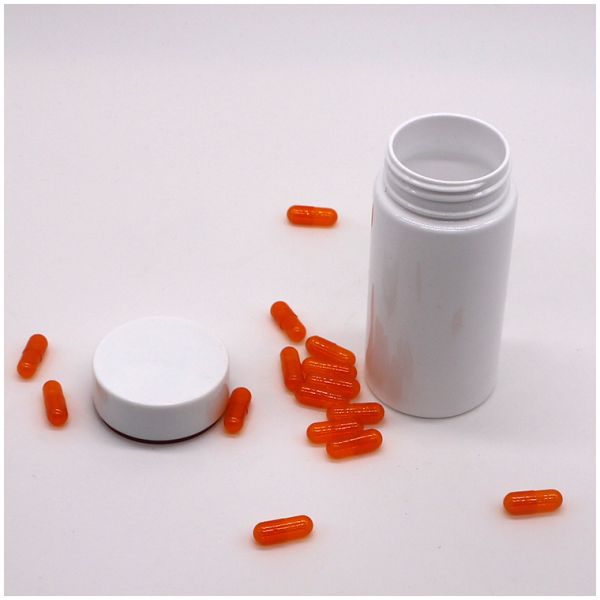 Удобные 150мл PET круглые аптечные контейнеры для таблеток Витамины и лекарственные капсулы