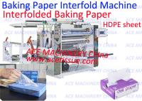 Machine automatique d'interpliage de tissu de boulangerie pour fabriquer du papier d'épicerie ciré