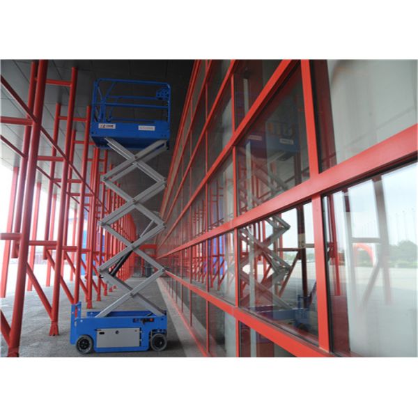 3220KG Self Propelled Scissor Lift Hydraulic Lift Drive For Aerial Construction Work