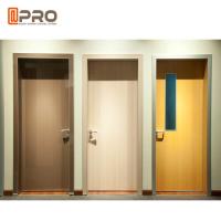As portas interiores do MDF da resistência de fogo introduzem horizontalmente a forma para a sala do jardim de infância