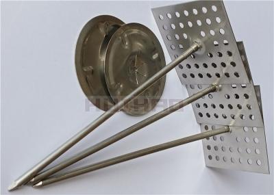 2X 2 Perforated Base Insulation Fastener Pins Galvanized Steel Or Stainless Steel