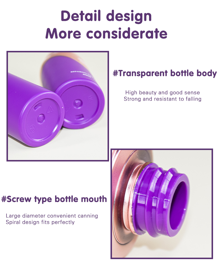 40 ml Cor e Logotipo Personalizados Forma Redonda Botelho Essence Cuidados da Pele Embalagem UKL32A