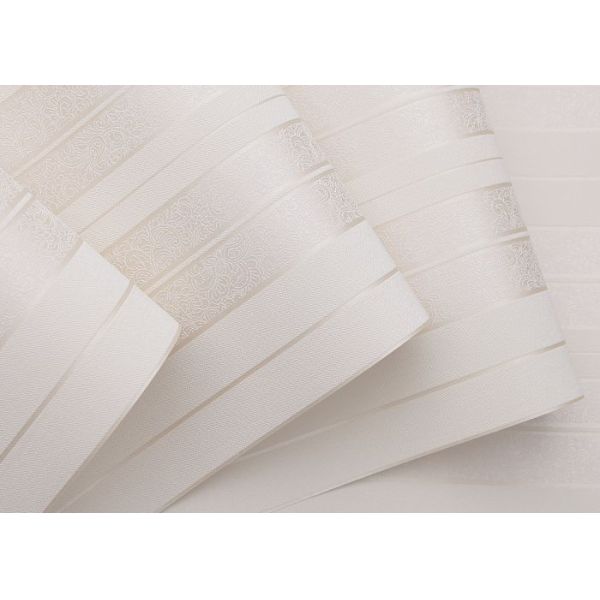 Soundproof Contemporary Bathroom Wallpaper / Wall Coverings Non - woven Material