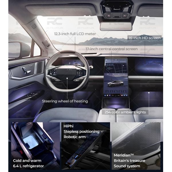 2023 New Car Hiphi Z X Y Four Seat Pure Electric Hiphi Chinese Car New Vehicile Car