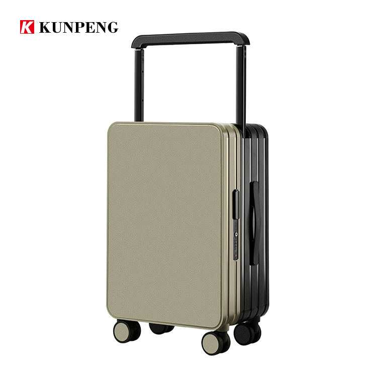 Luxury Unisex Customizable Hard Shell Carry-On Suit Case Wide Pull Rod Universal Spinner Wheel TSA Lock Durable PC Popular